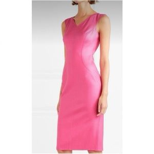 Michael Kors collection pink stretch-silk crepe dress, size 4